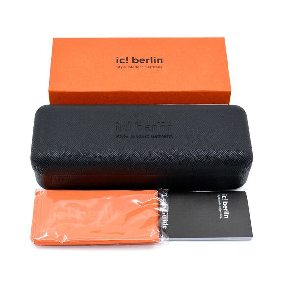 NEW IC! BERLIN AKITO BLACK GOLD AUTHENTIC EYEGLASSES FRAME - Picture 13 of 13